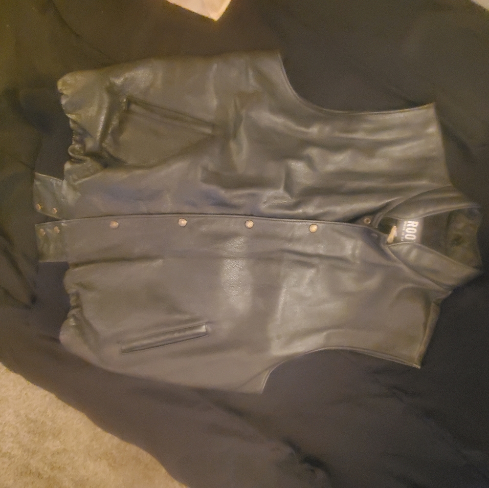 Rare Roots leather vest